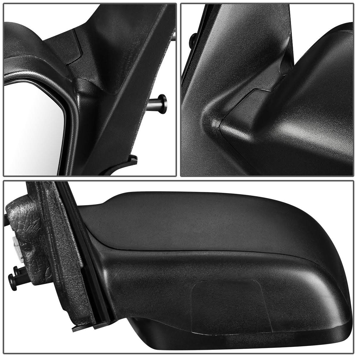 2006-2010 Ford Fusion OEM Powered Side Mirror - Textured Black