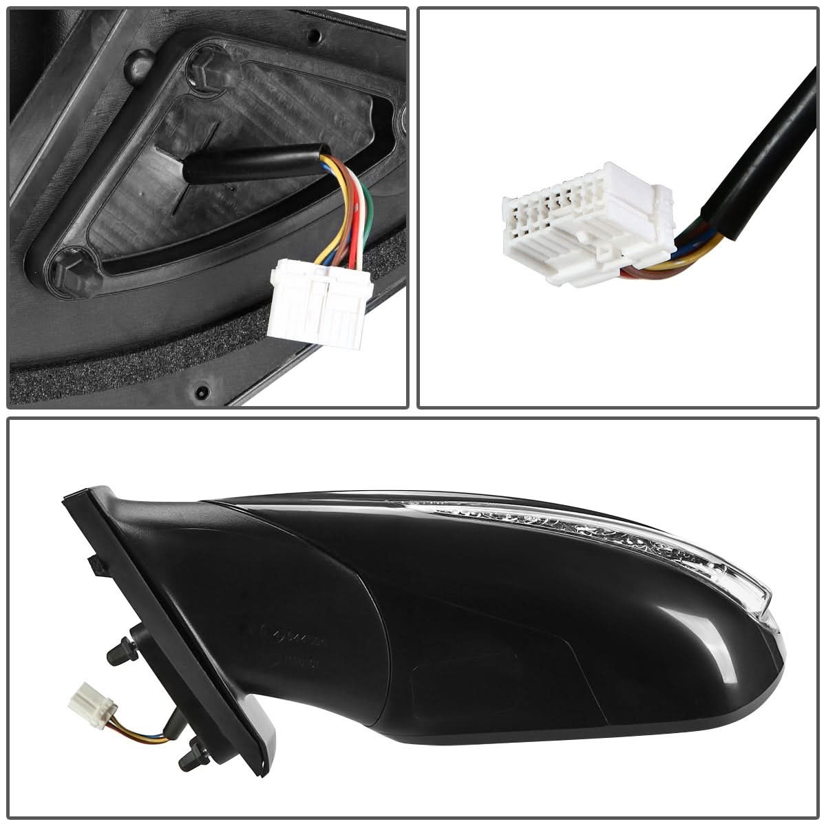2011-2014 Hyundai Sonata OEM Powered Heated Side Mirror - Left