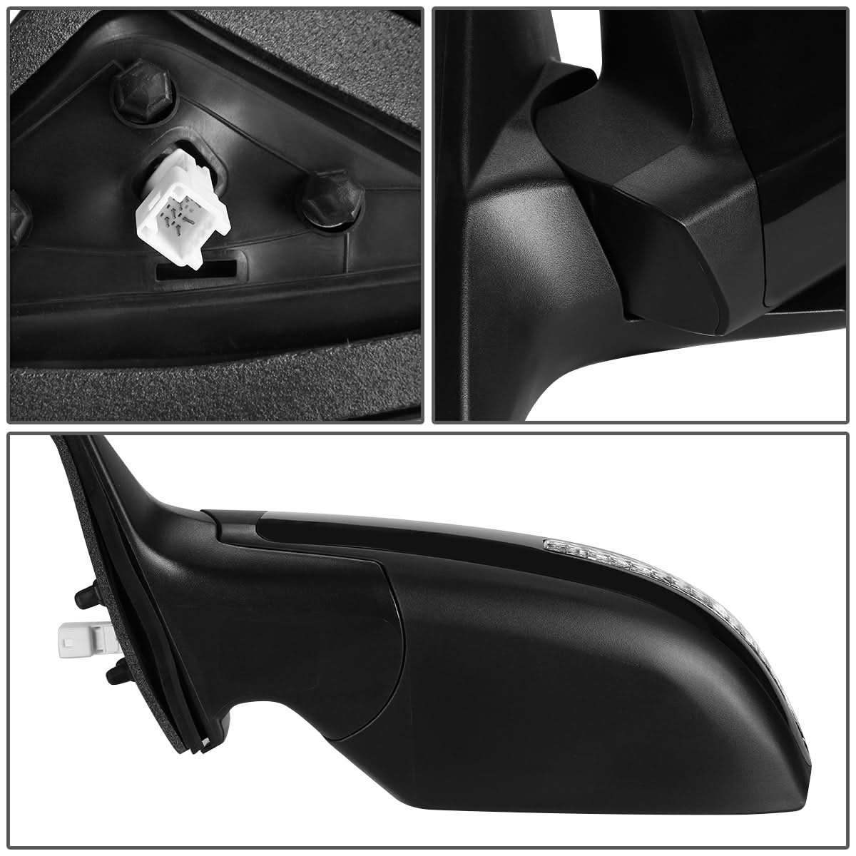 2007-2012 Nissan Altima Sedan OEM Powered Heated Side Mirror Left