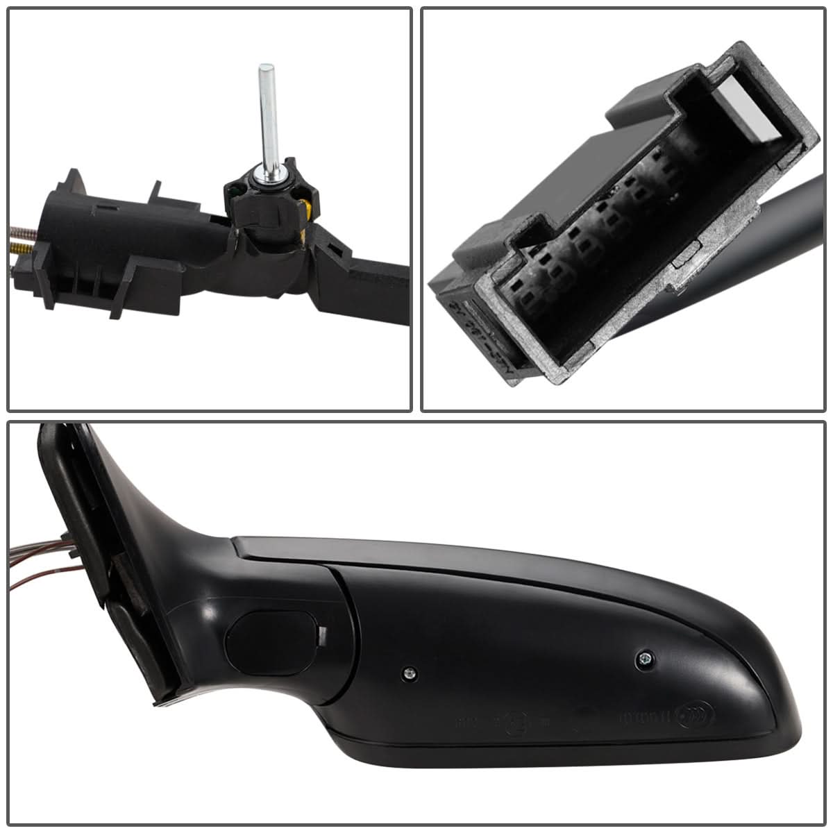 1998-2003 Volkswagen Golf OEM Manual Heated Folding Mirror Left