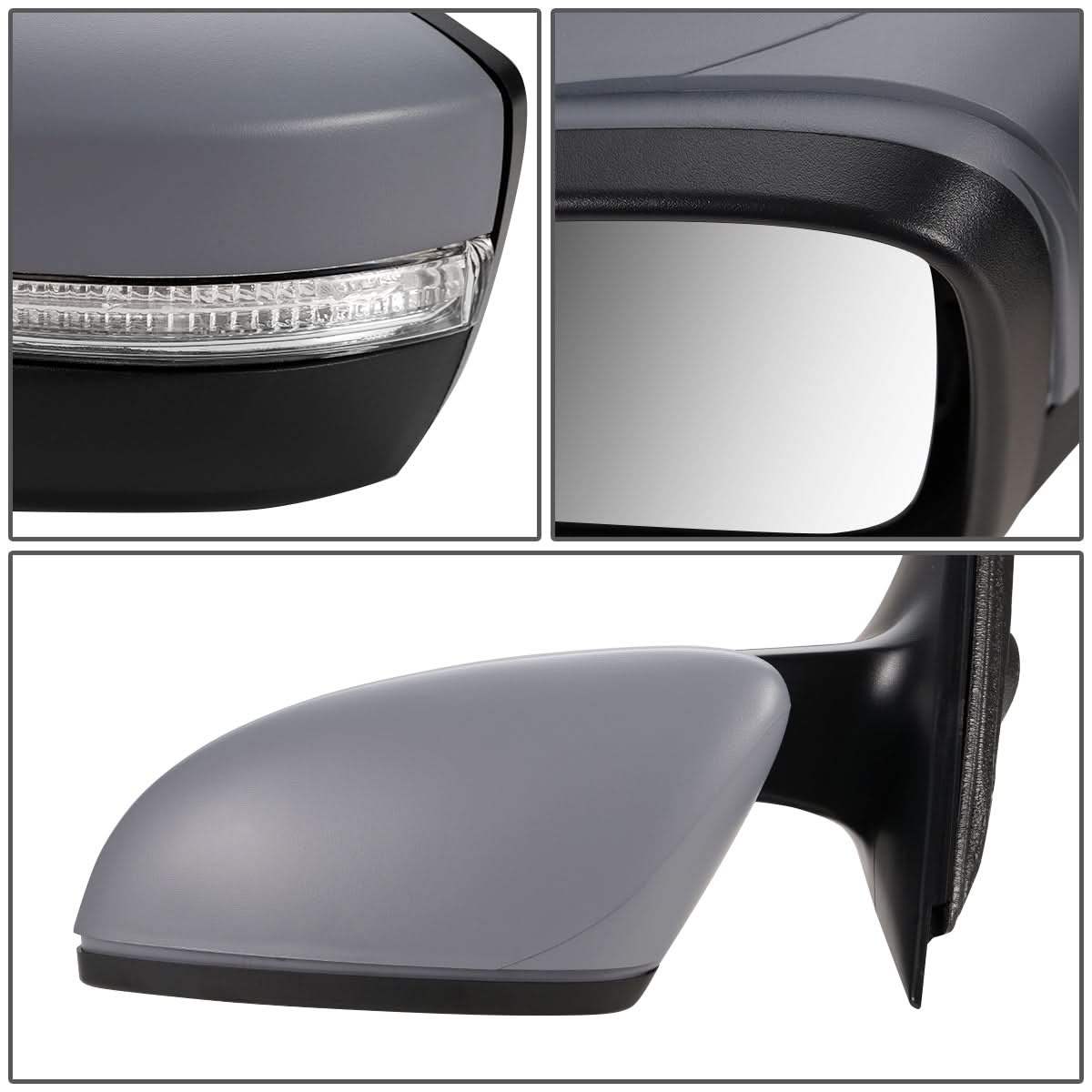 2011-2018 Volkswagen Jetta OEM Powered Heated Folding Side Mirror