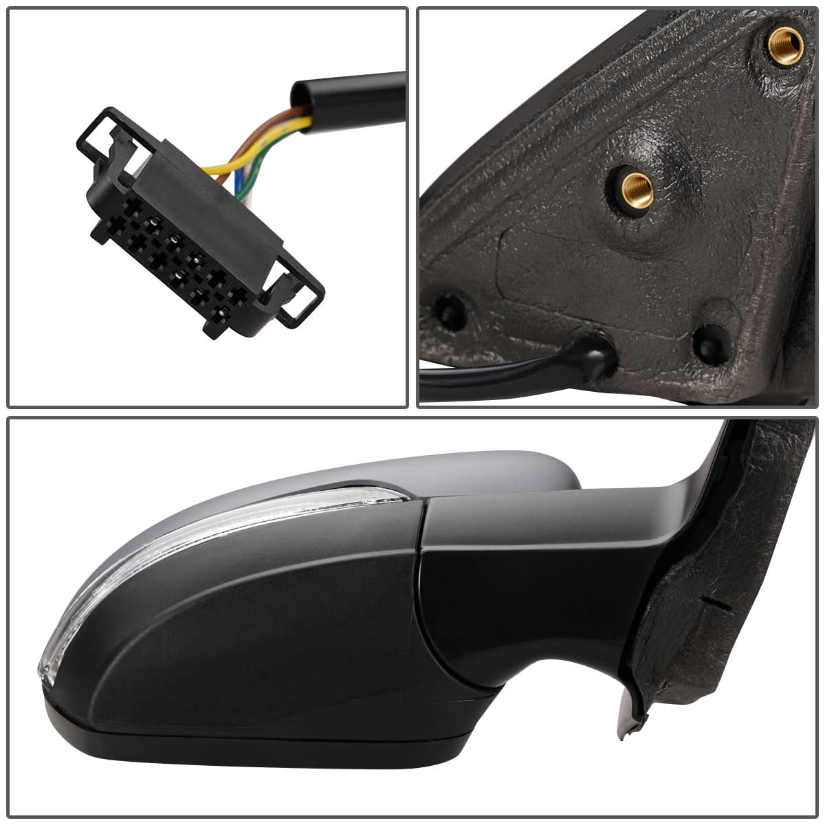 11-18 Volkswagen Jetta OEM Powered Heated Folding Side Mirror Right
