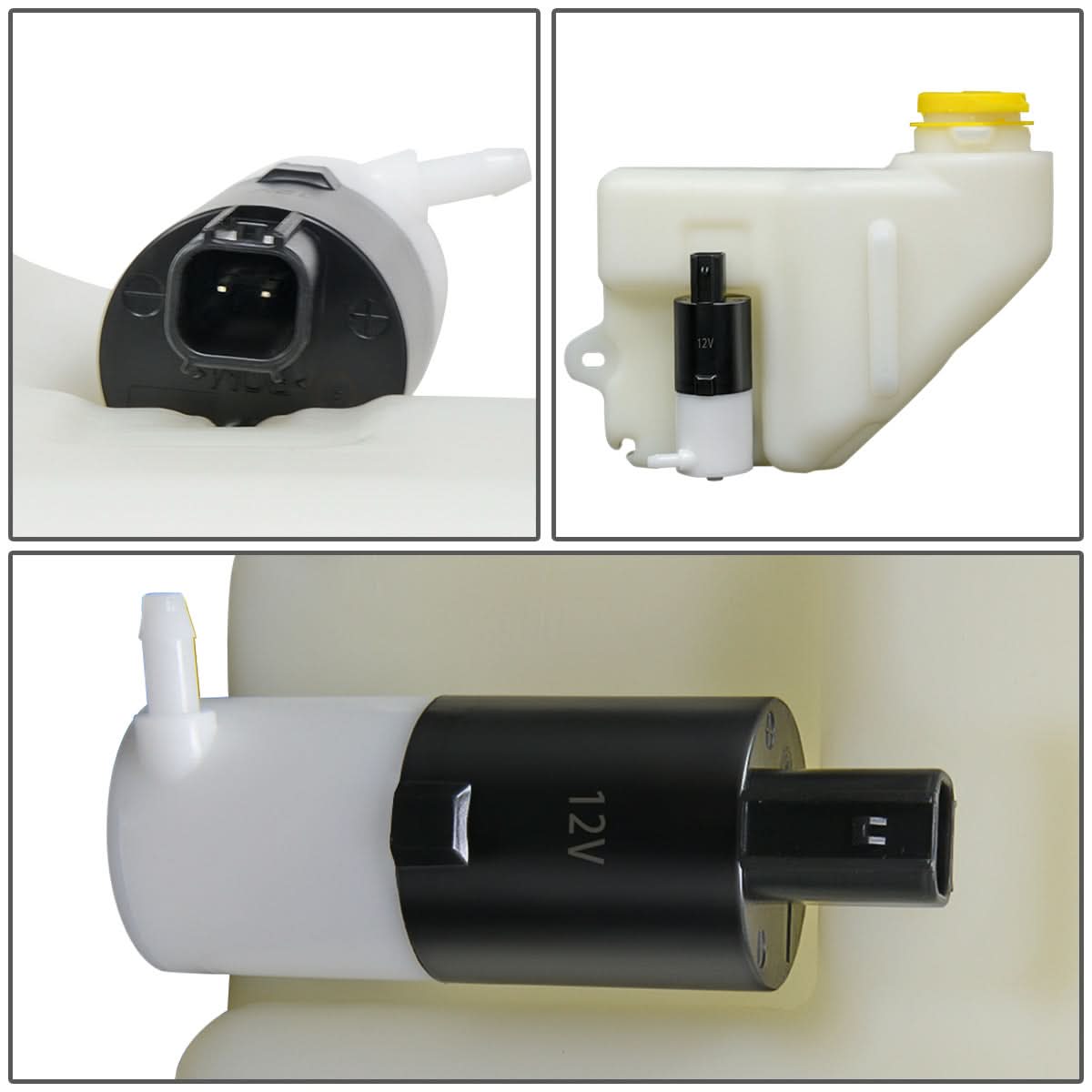 03-10 Dodge Viper Windshield Washer Pumps - White