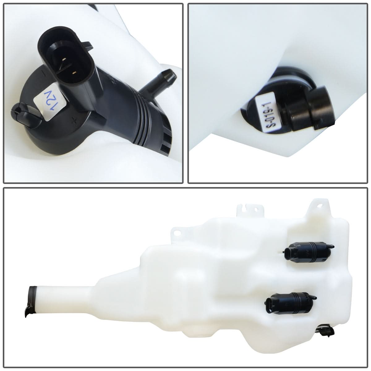 2008-2014 Cadillac CTS Windshield Washer Pump - White