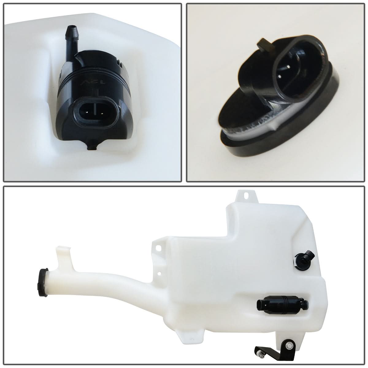 2003-2007 Cadillac CTS Windshield Washer Pump - White