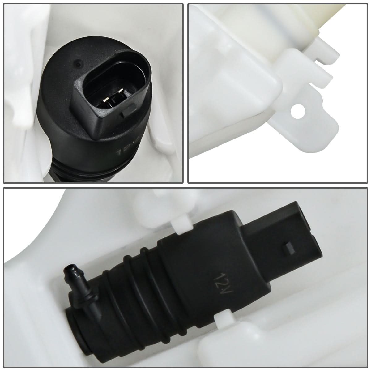2012-2016 Chevrolet Sonic Windshield Washer Pump - White