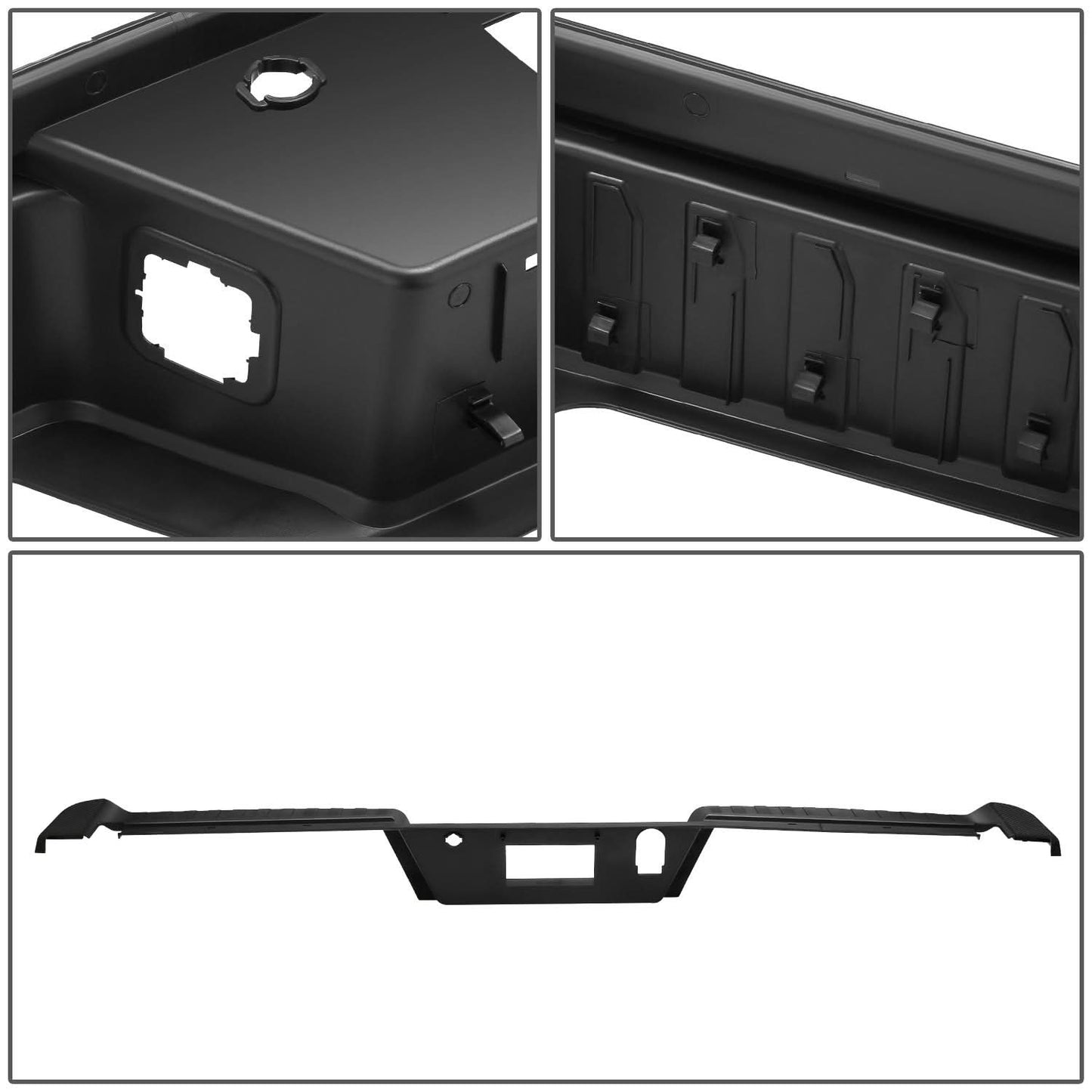2004-2008 Ford F-150 Rear Bumper - Textured Black