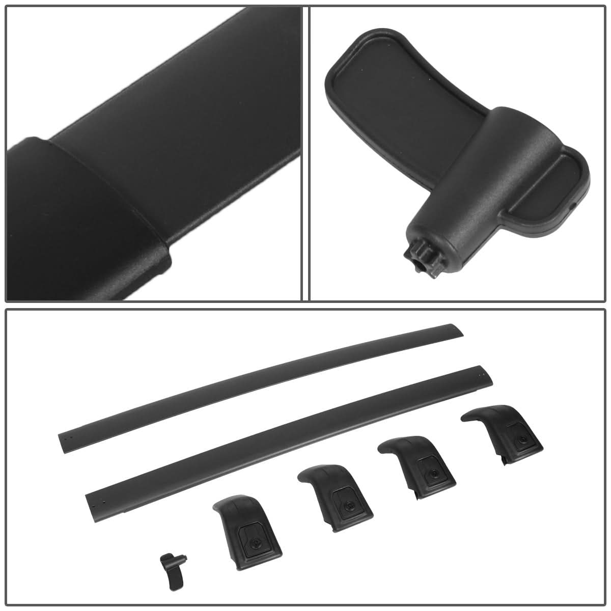 2016-2019 Kia Sportage Roof Rack Cross Bars - Black