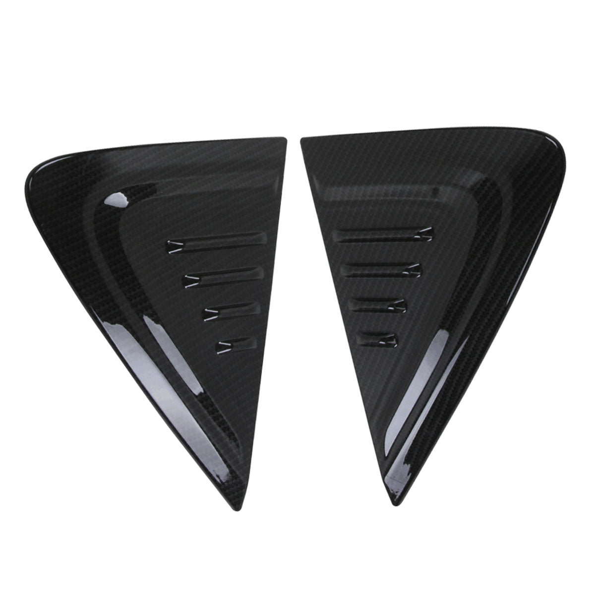 2017-2018 Toyota CHR MD Carbon Fiber Print Front Side Scoops