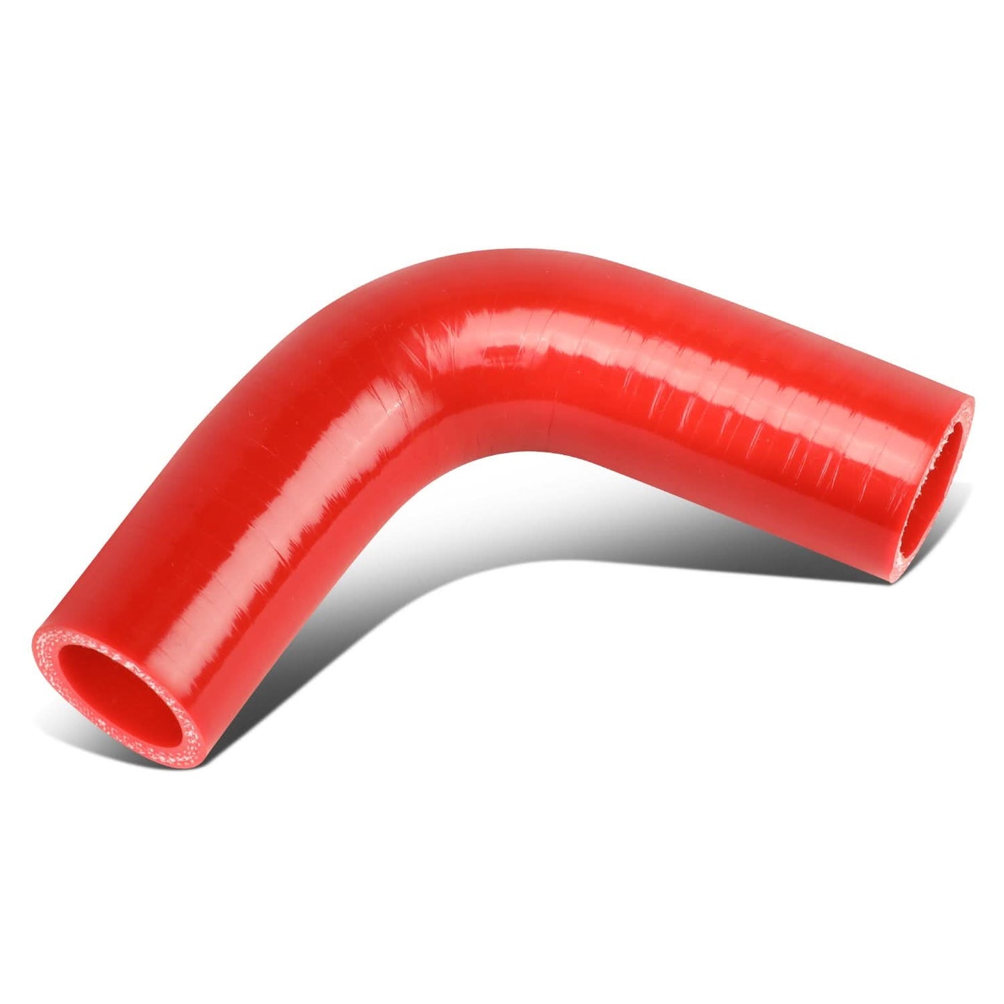 1.00" 90 Degree Silicone Hose 3-Ply Red