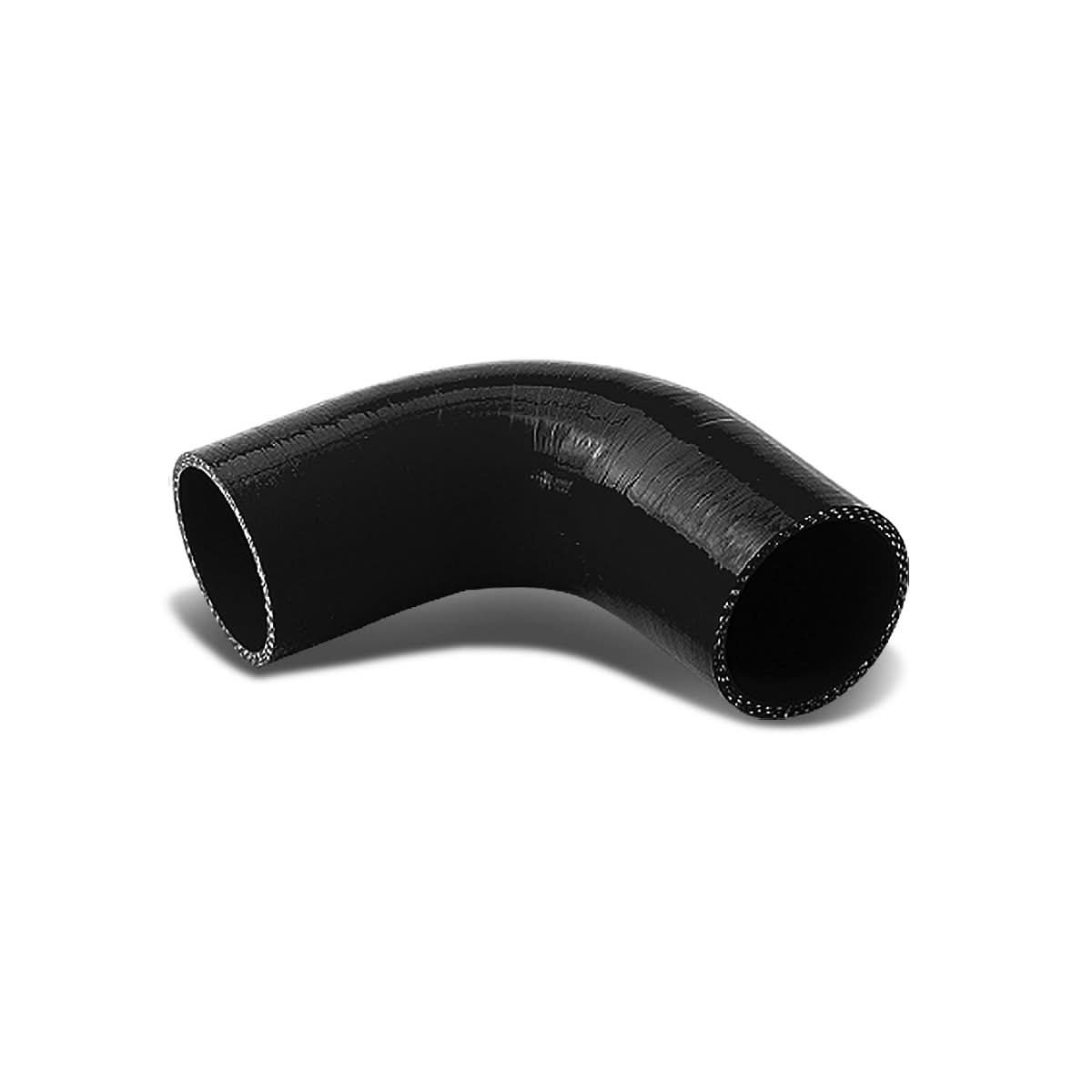 3-Ply Silicone Hose 1.50" with 90 Degree Bend - Black