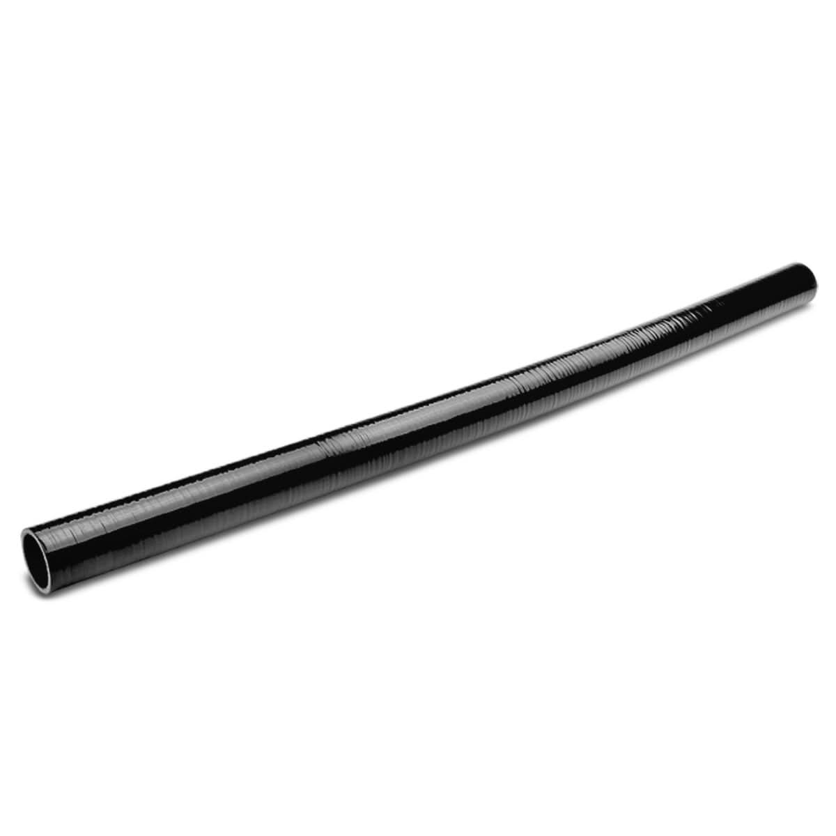 3-PLY Silicone Hose 1.25" x 1 Meter Straight - Black