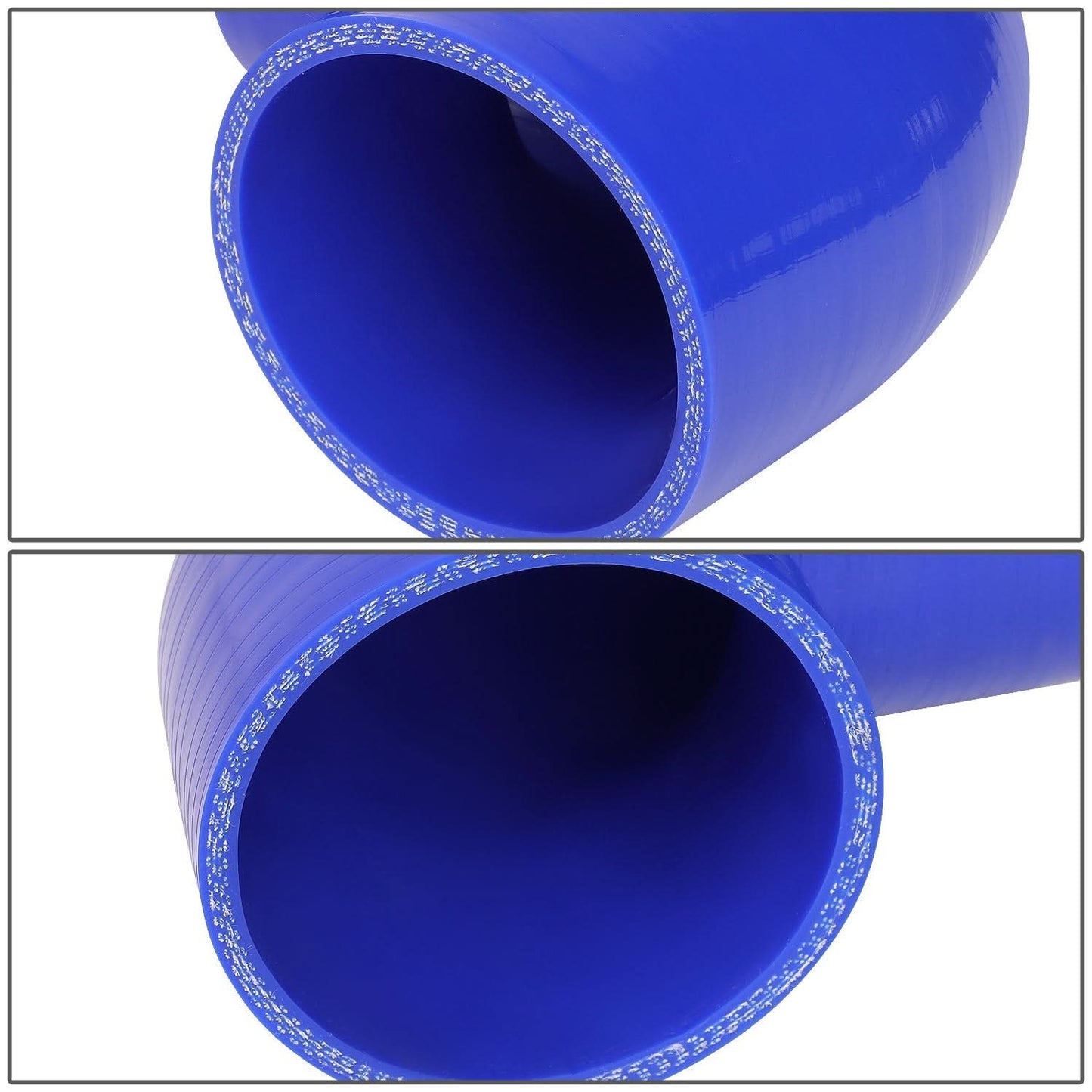 2.75" to 3.00" 90 Degree Silicone Reducer Hose - Blue