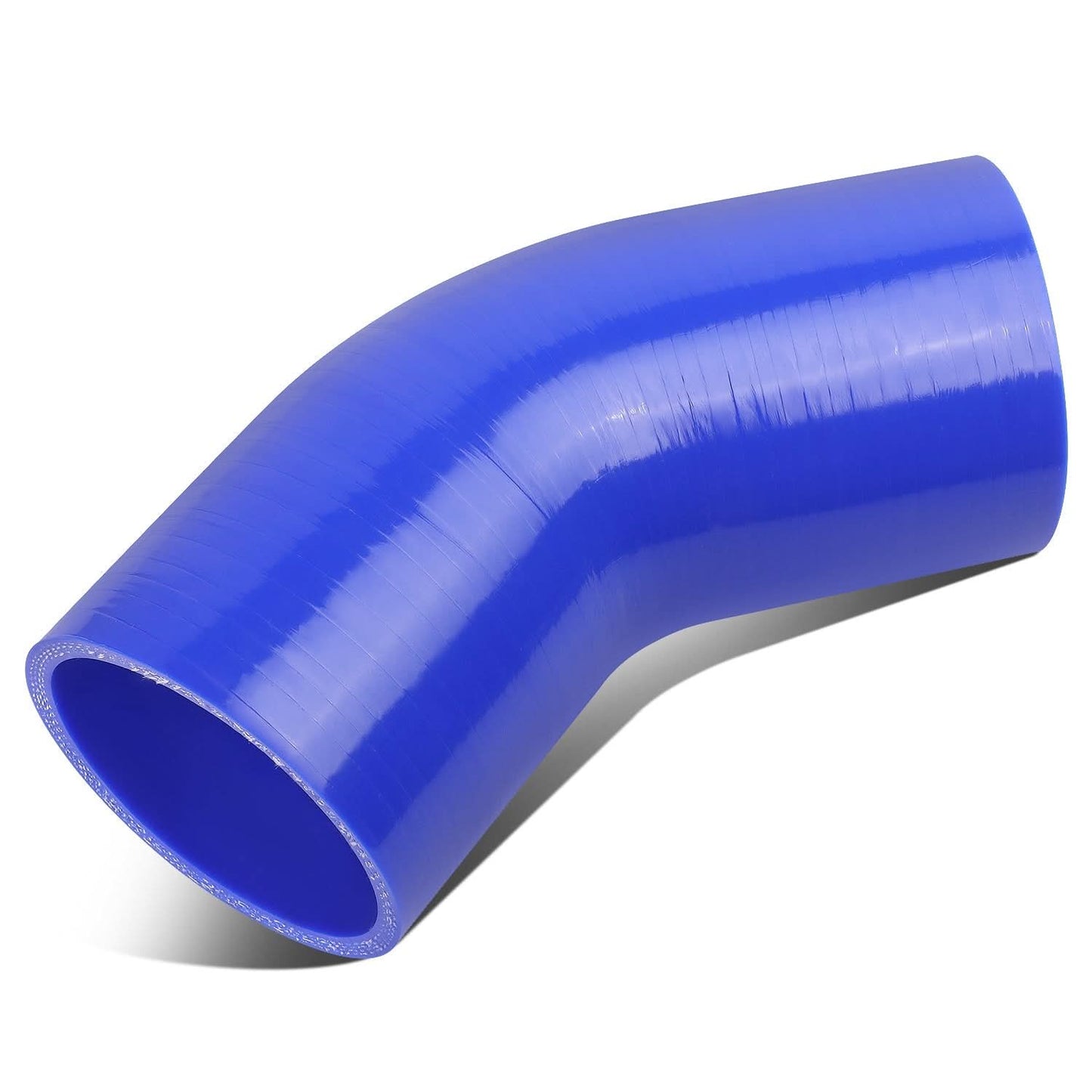2.75" 45 Degree Silicone Hose 3-Ply Blue