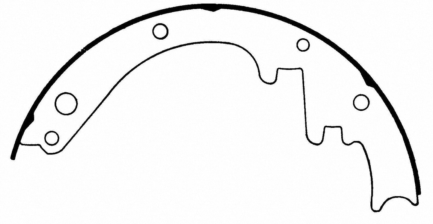 Porterfield Brake Shoes for 1965 CHEVROLET CORVETTE