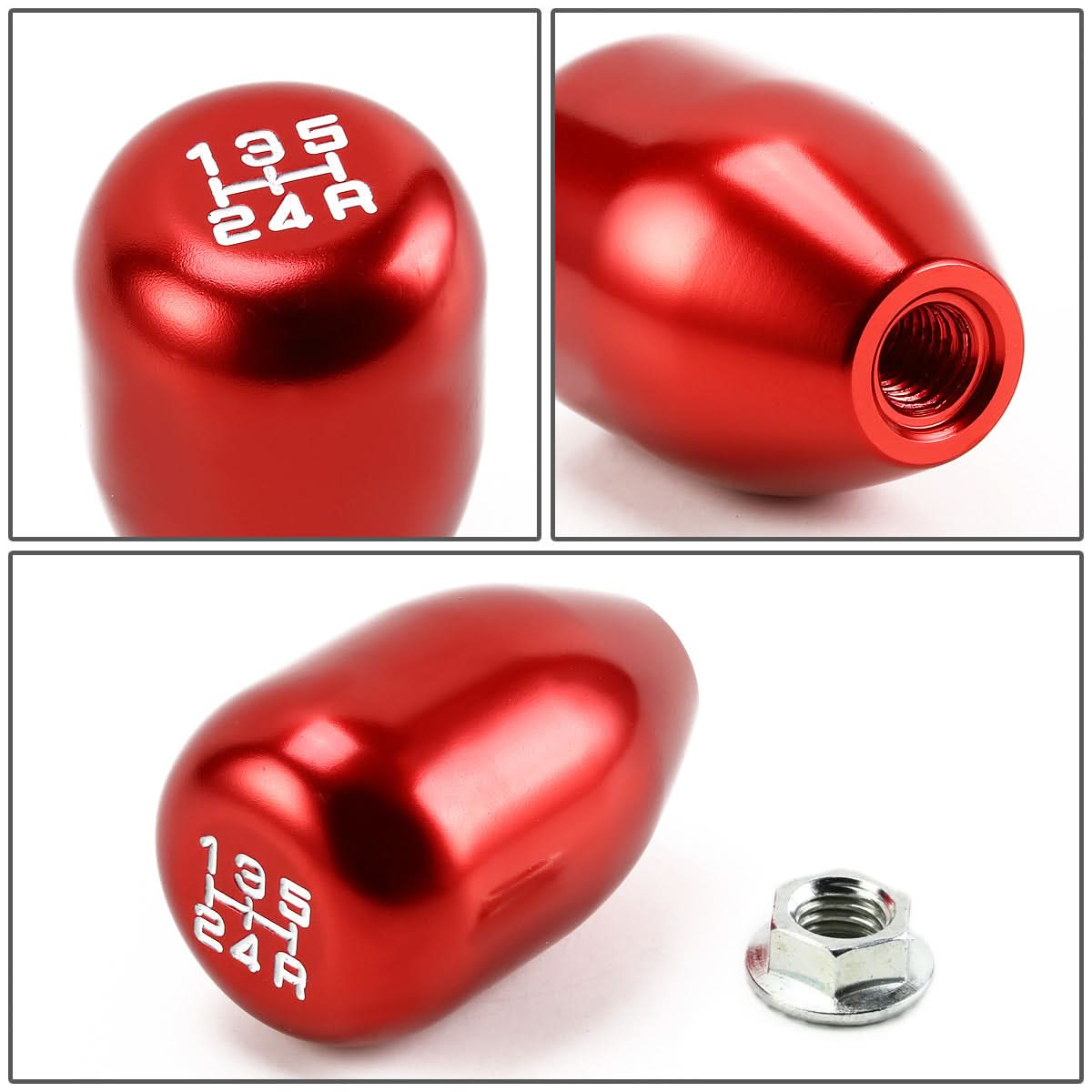Honda / Acura 5-Speed Red Shift Knob
