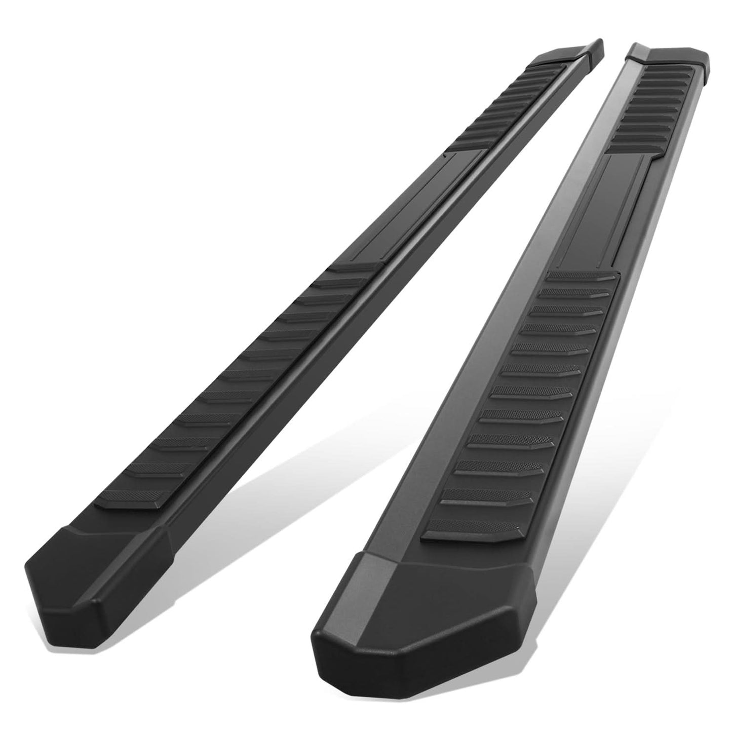 2019-2022 Silverado Crew Cab Black Nerf Step Bars