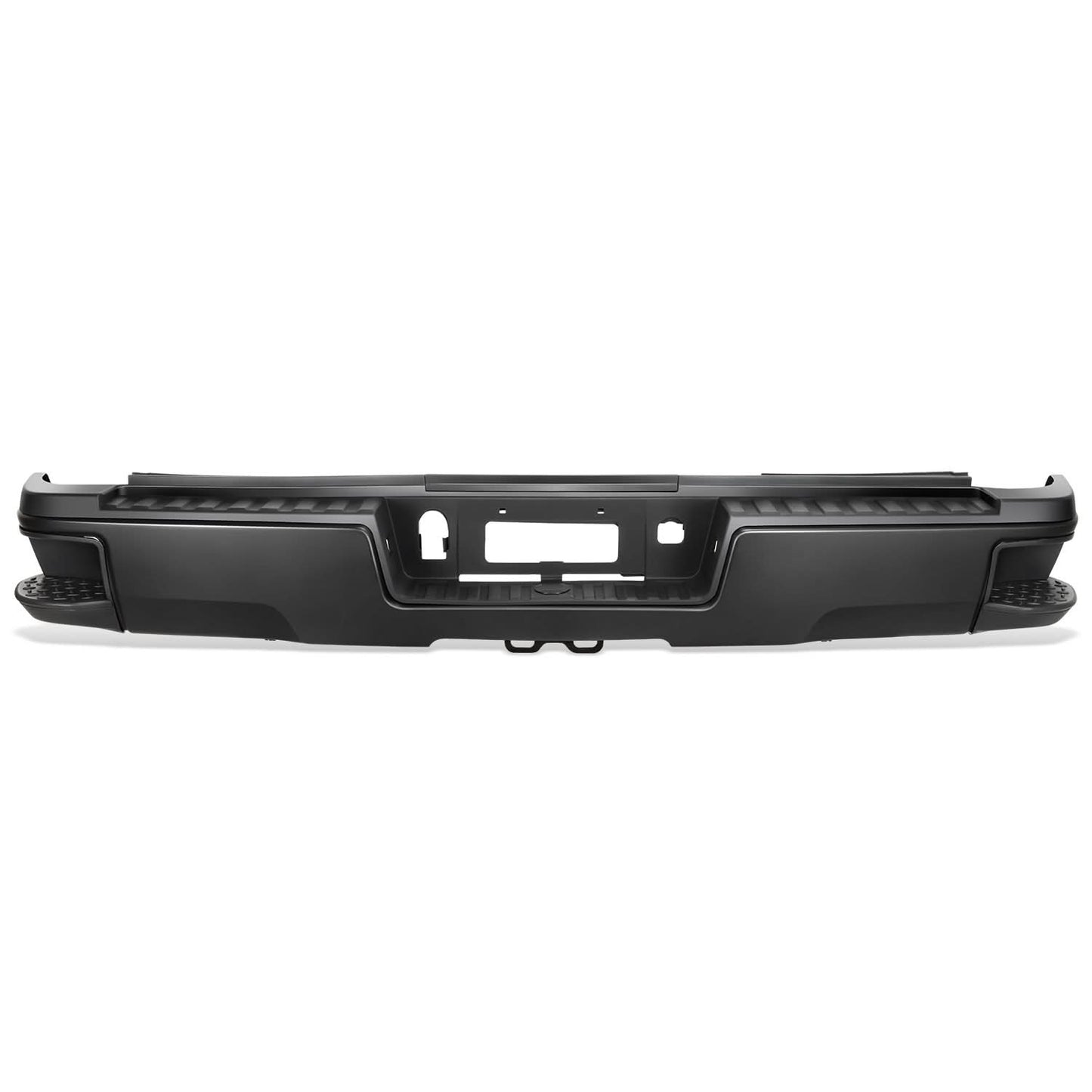 15-19 Silverado Sierra 2500 3500 Rear Step Bumper with Hitch