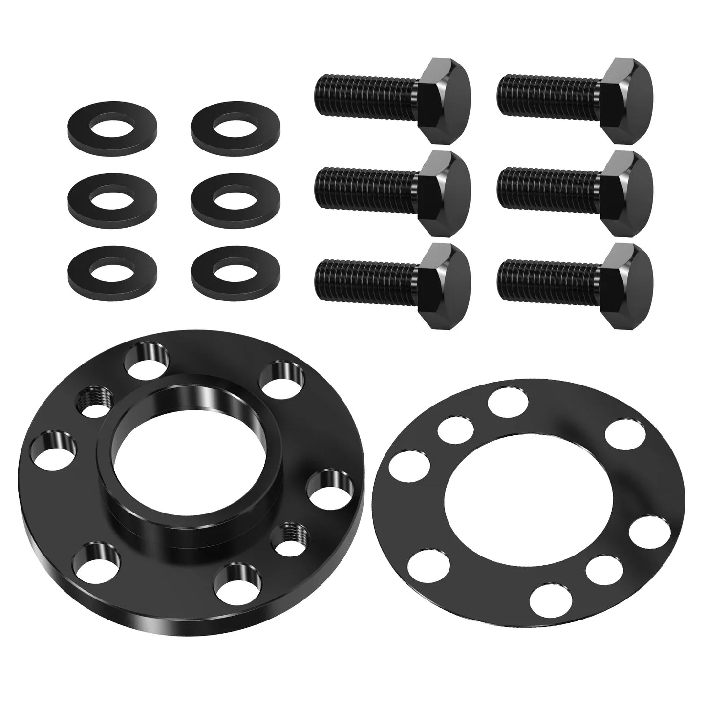 LS Short Crank Flexplate Spacer with Bolts for LS1 / LS2 / LS3 / LS6 / LS7 & GM 5.3L / 5.7L / 6.0L / 6.2L to SBC Transmission Adapter (Replaces 12563532 / 12563533)
