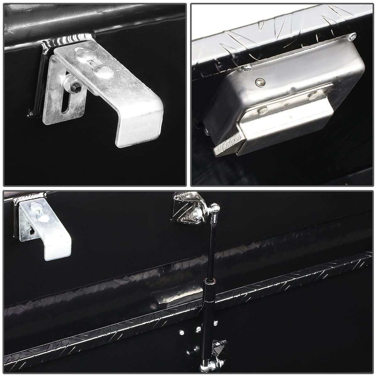 69" Crossover Truck Tool Box with Lock & Key - Aluminum