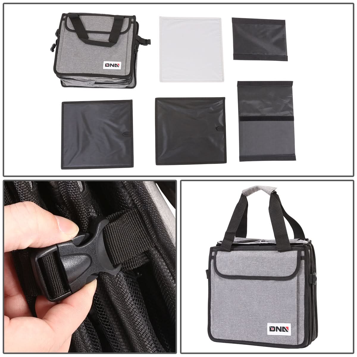 Collapsible Car Trunk Organizer - 96x29x32cm Storage Solution