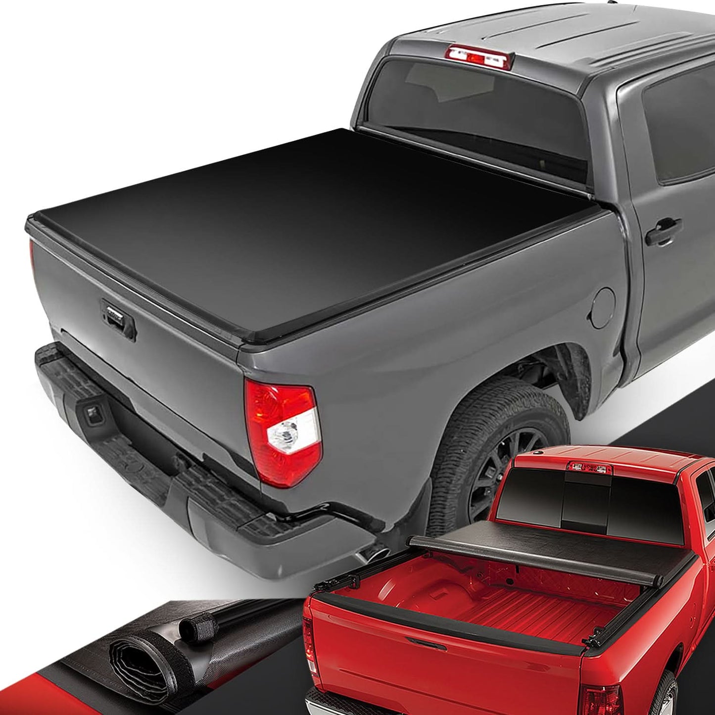 2022+ Toyota Tundra 5.5ft Bed Roll-Up Tonneau Cover