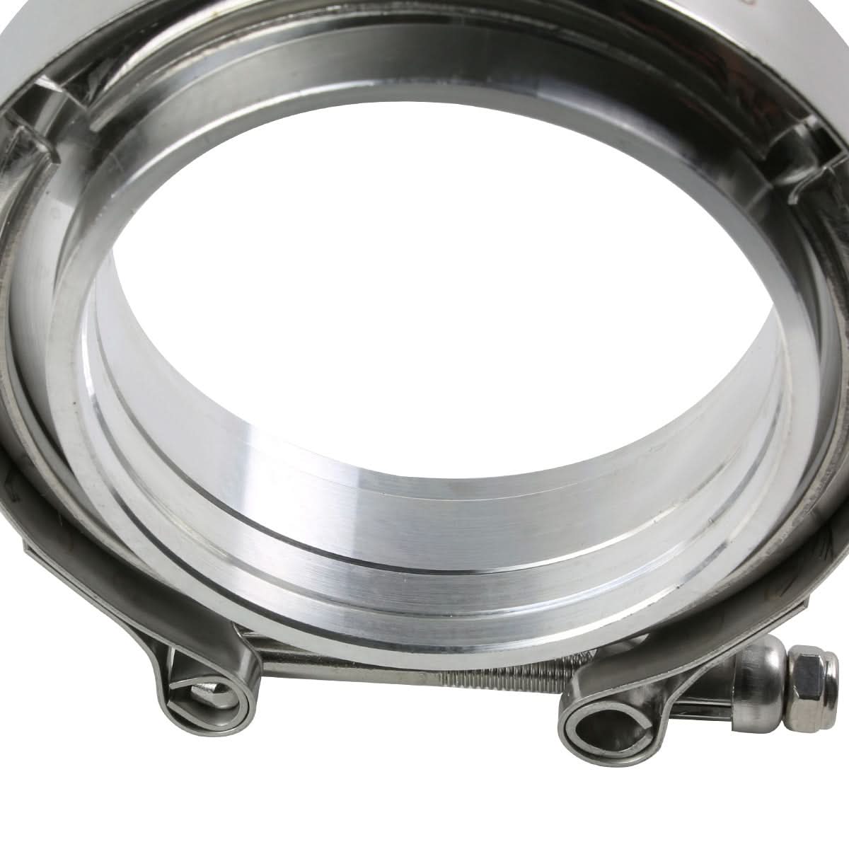 2.5" V-Band Clamp with Flange Aluminum