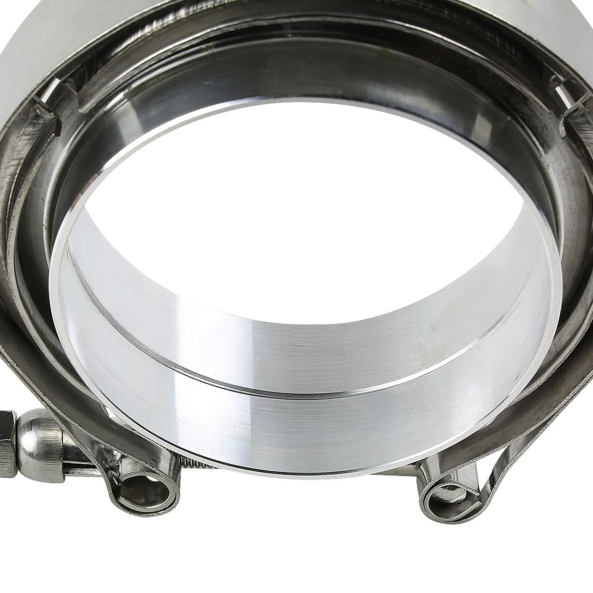 3.5" Aluminum V-Band Clamp with Flange