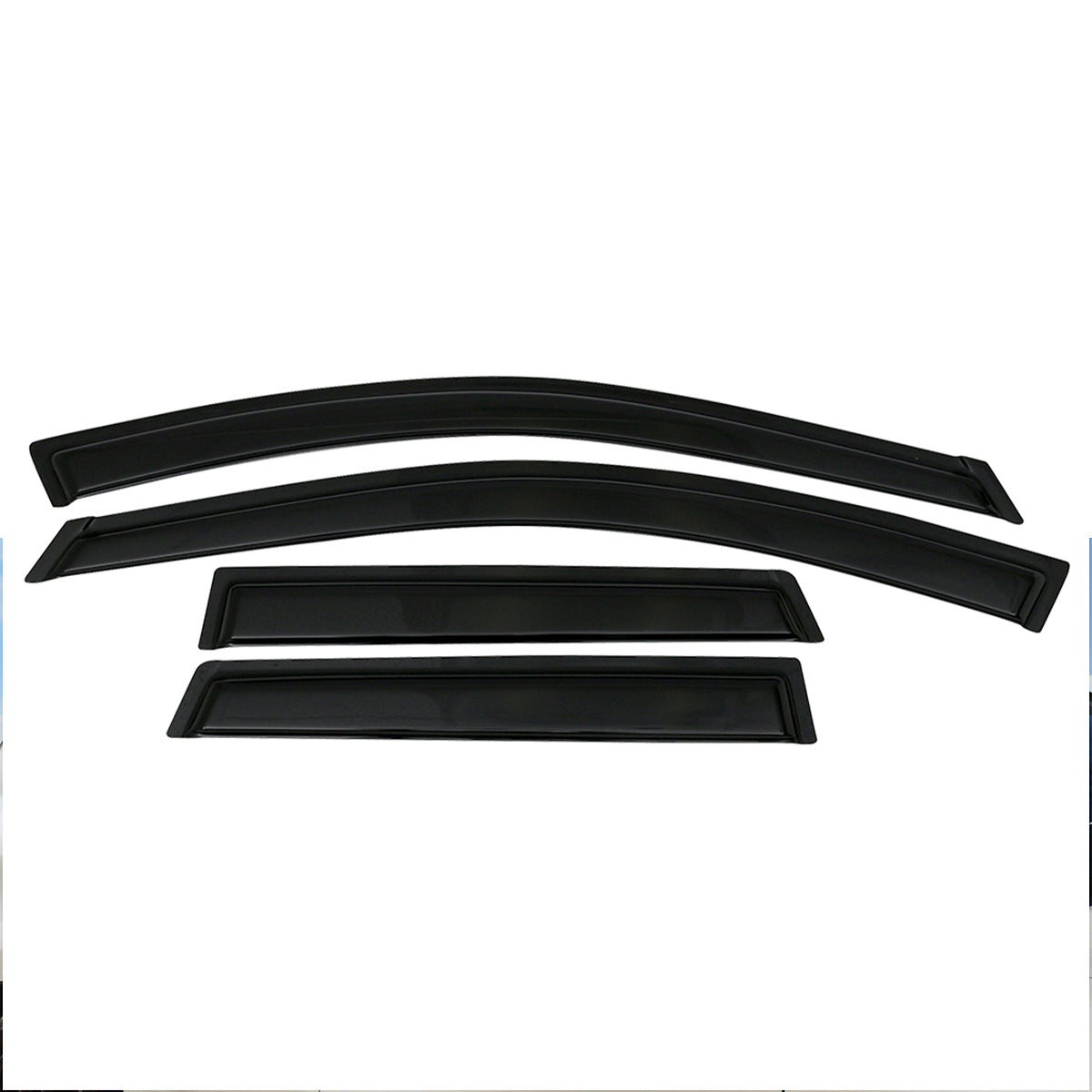 2007-2012 Acura RDX TB1 Slim Style Smoke/Tinted Visor Windows Acrylic