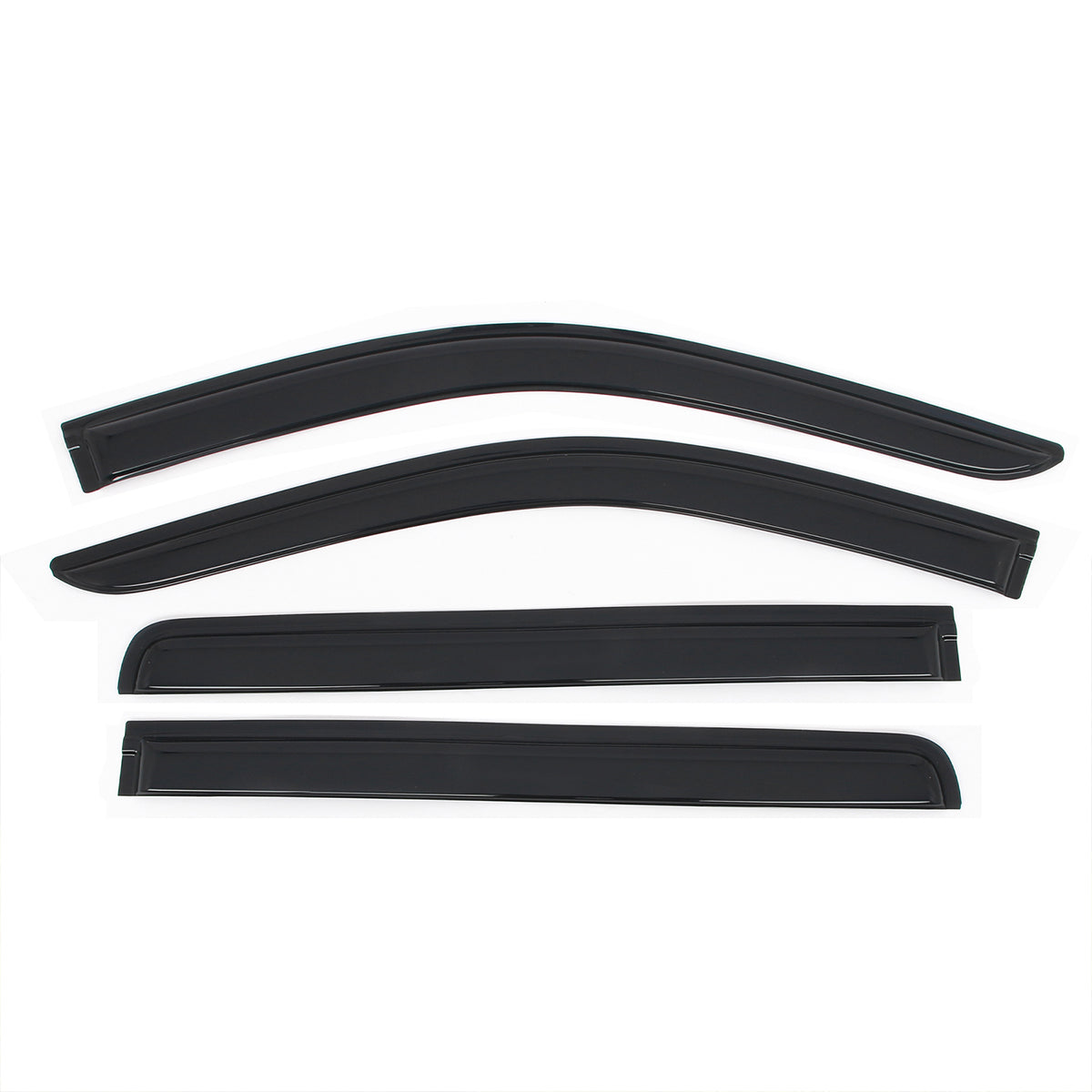 2019-2025 Chevy Silverado & GMC Sierra 1500 Crew Cab 4PC Window Visors