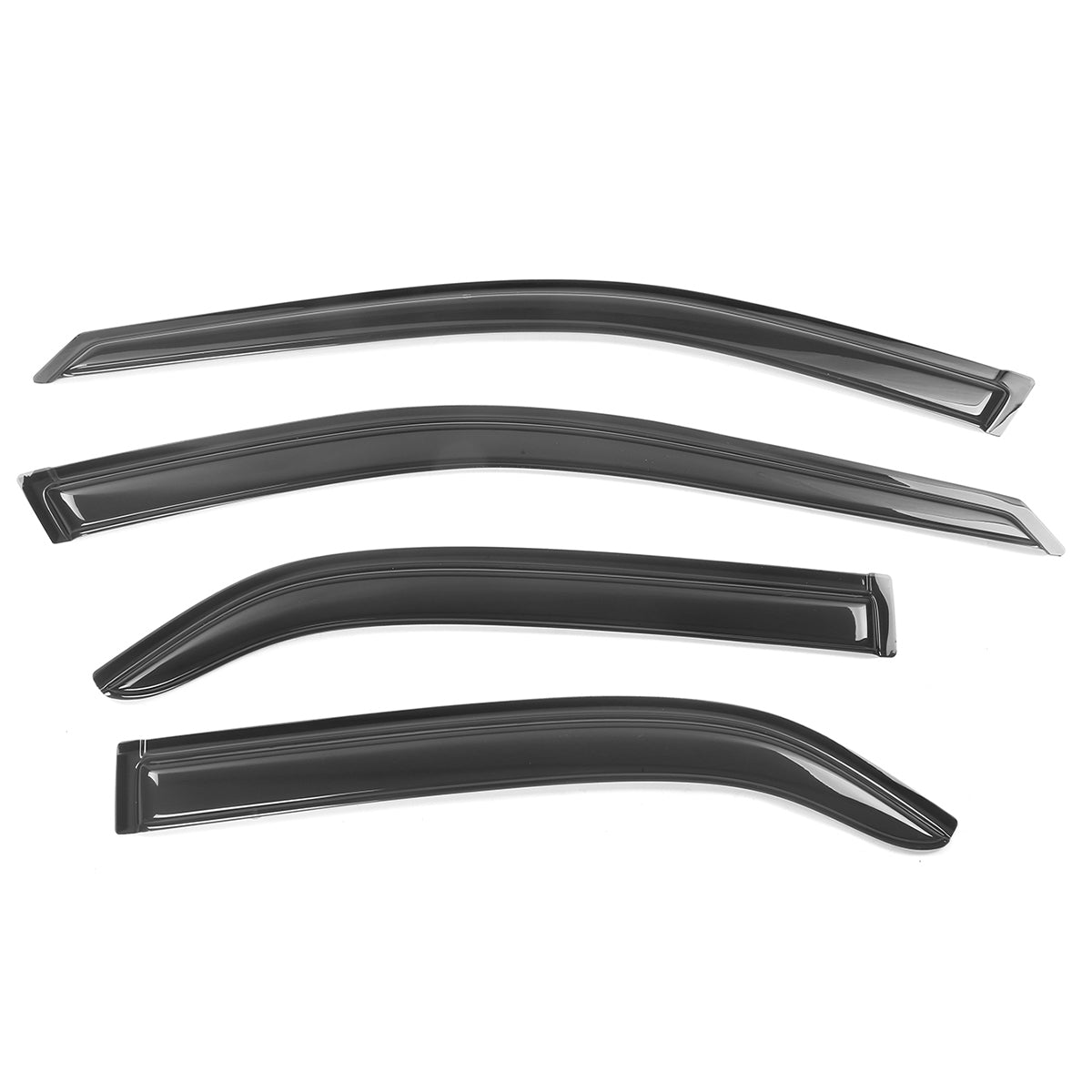 1998-2002 Honda Accord Smoke Tinted Slim Style Window Visors Acrylic