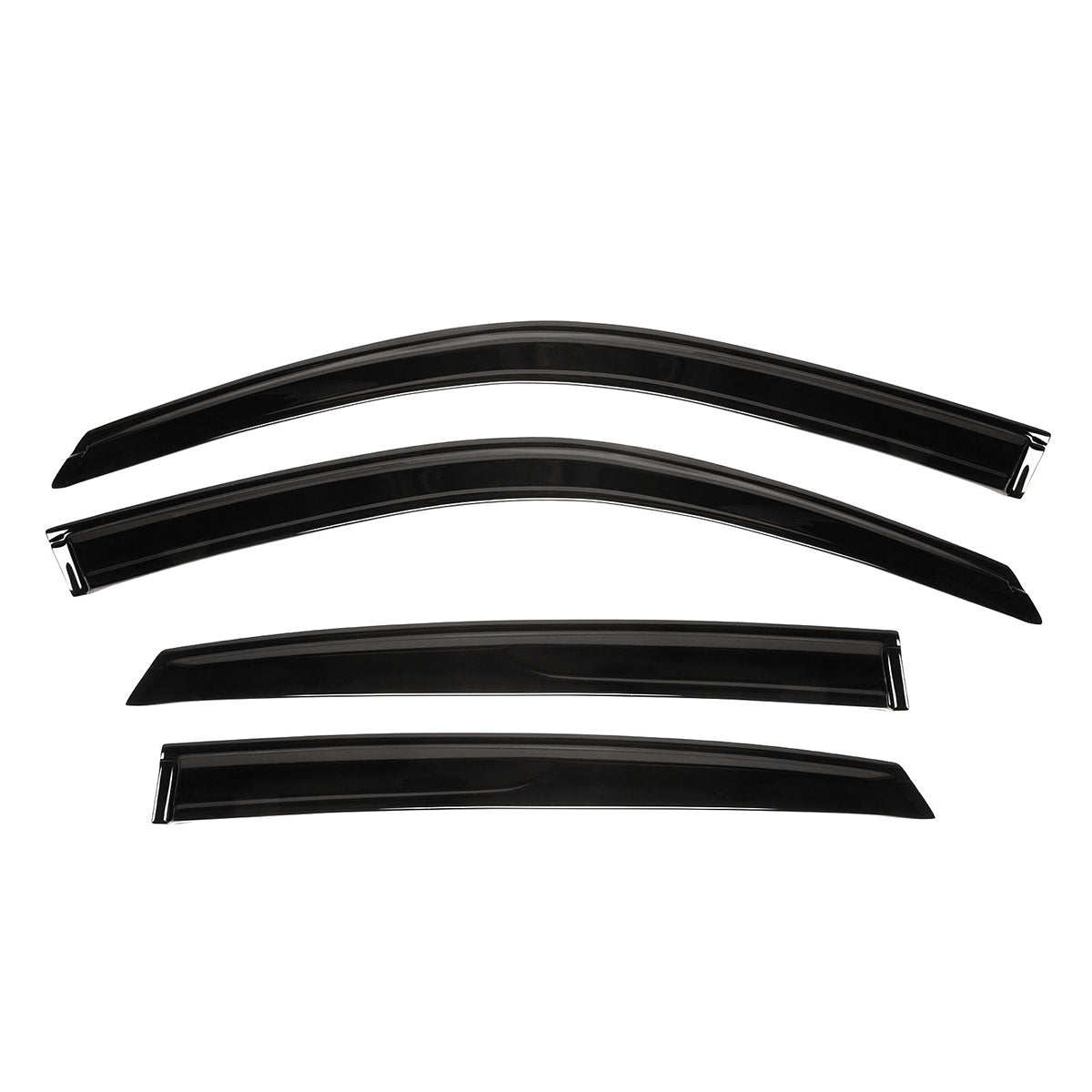 2022-2025 Honda Civic Sedan Window Visor Slim Smoke Tinted Acrylic