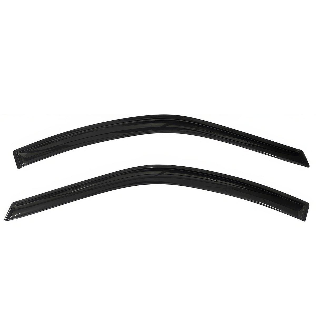 1992-1996 Honda Prelude Slim Style Smoke Tinted Window Visors Acrylic