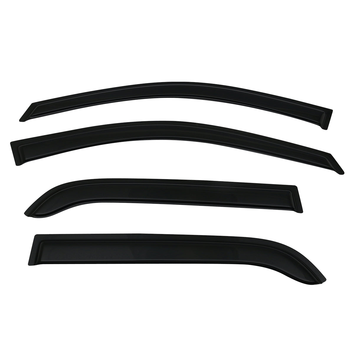 2005-2010 Kia Sportage 4PC Set Visor Windows Acrylic
