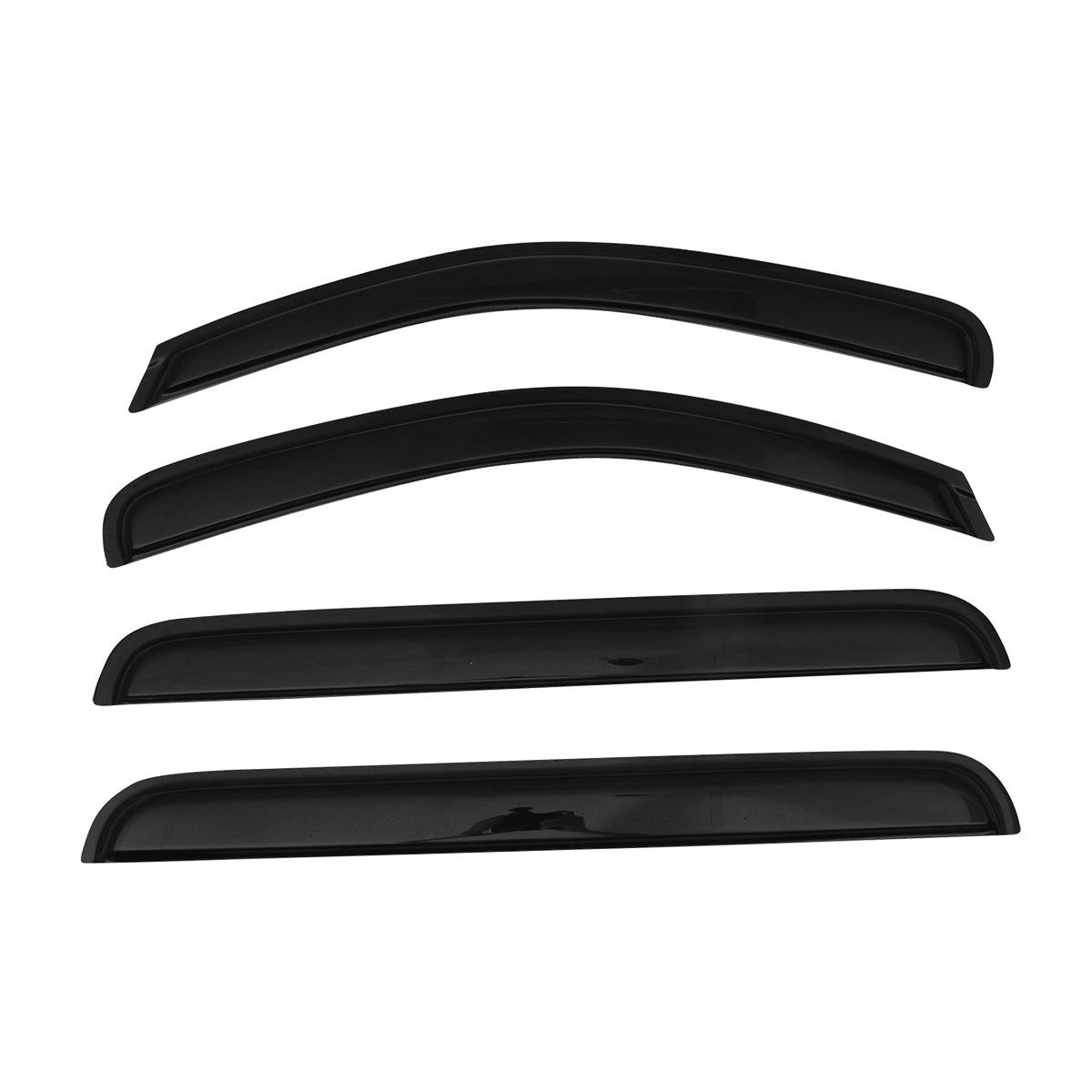 2005-2012 Nissan Pathfinder Smoke Tinted Visor Windows Rains Guards Ac