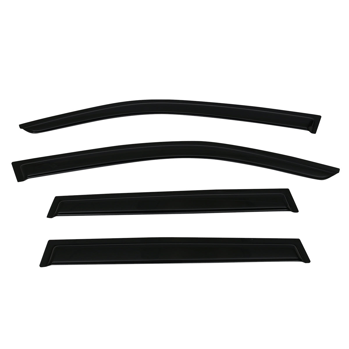2014-2018 Subaru Forester Slim Style Smoke Tinted Window Visor Acrylic