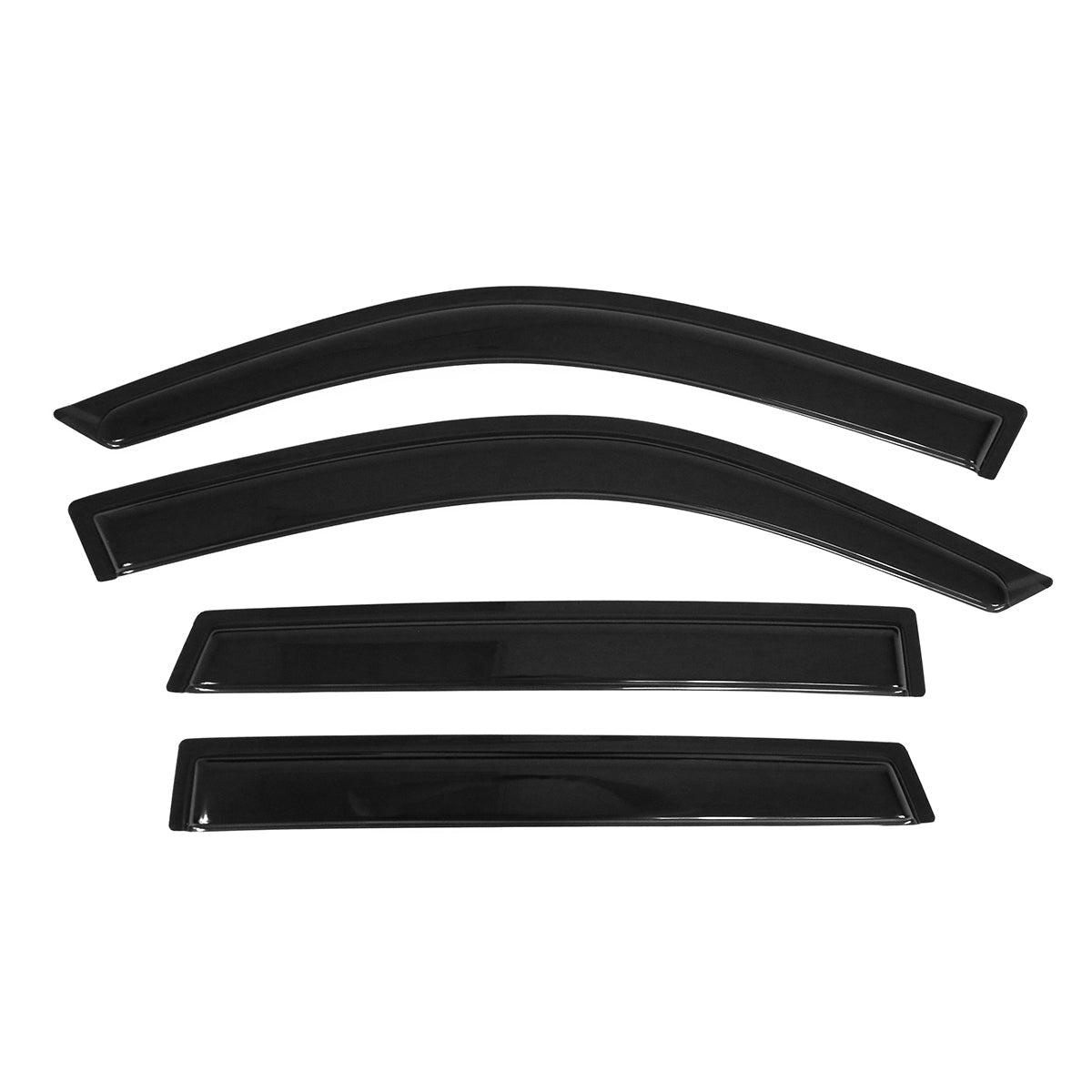 2001-2005 Toyota RAV4 4Pc Set Visor Windows Acrylic