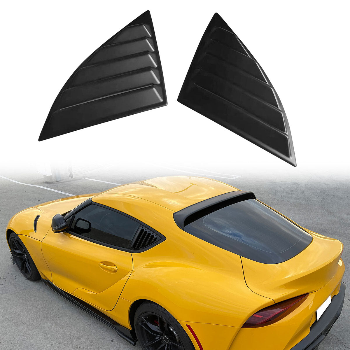 2020-2025 Toyota GR Supra A90 IKON Side Window Louver PP