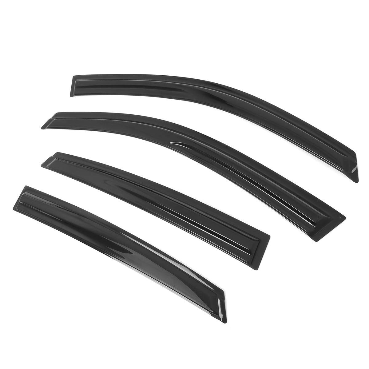 2016-2021 Honda Civic Sedan Mugen Style Window Visors Vent Rain Guards