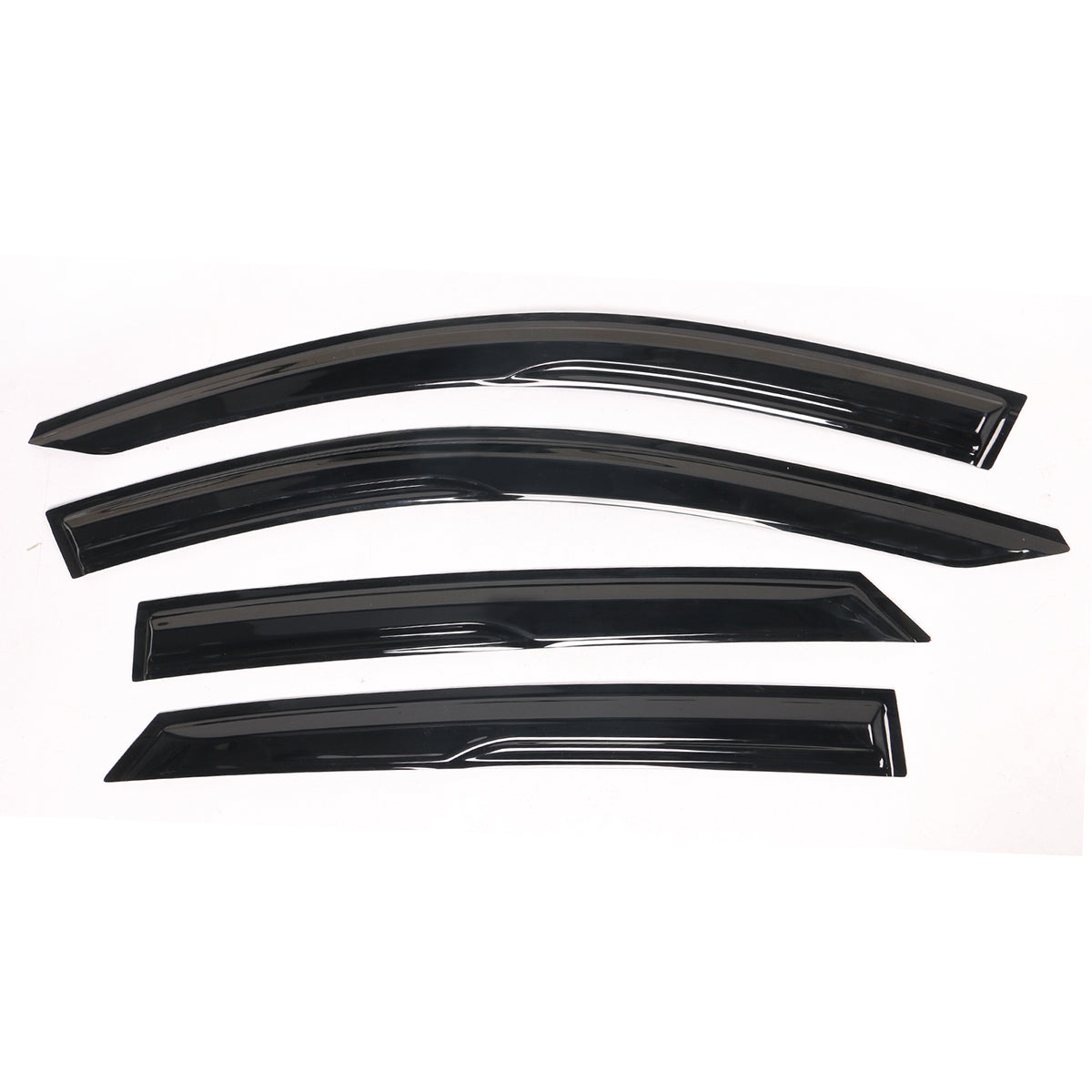 2021-2023 Hyundai Elantra Sedan Mugen Style Tape-On 4PCS Window Visors