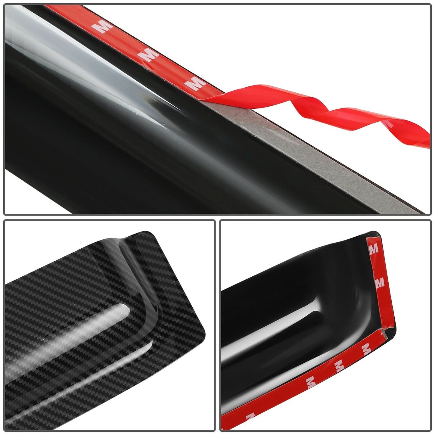 07-10 Ford Explorer Sport Trac Carbon Fiber Pattern Window Visors