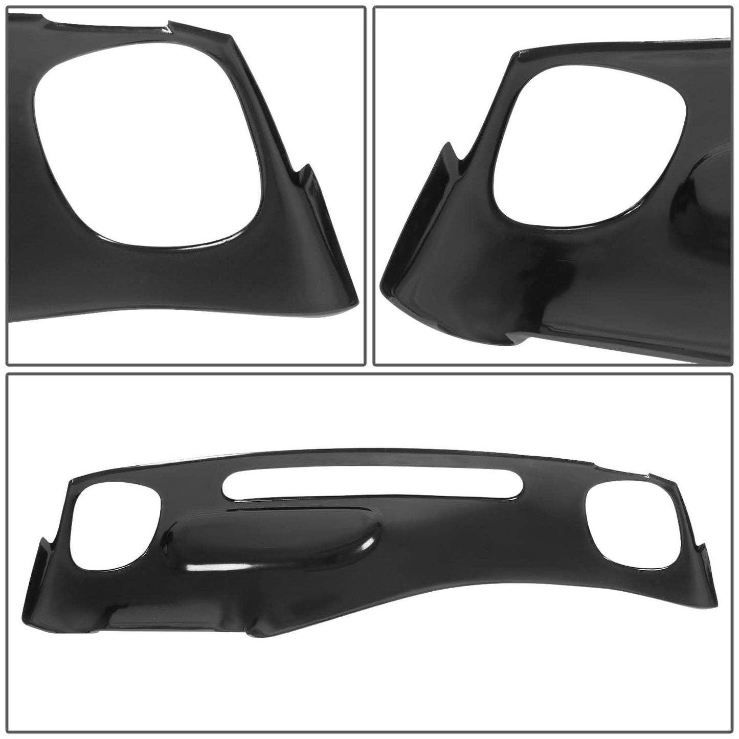 98-02 Chevrolet S10 Blazer Dashboard Cover Cap Bezel - Black