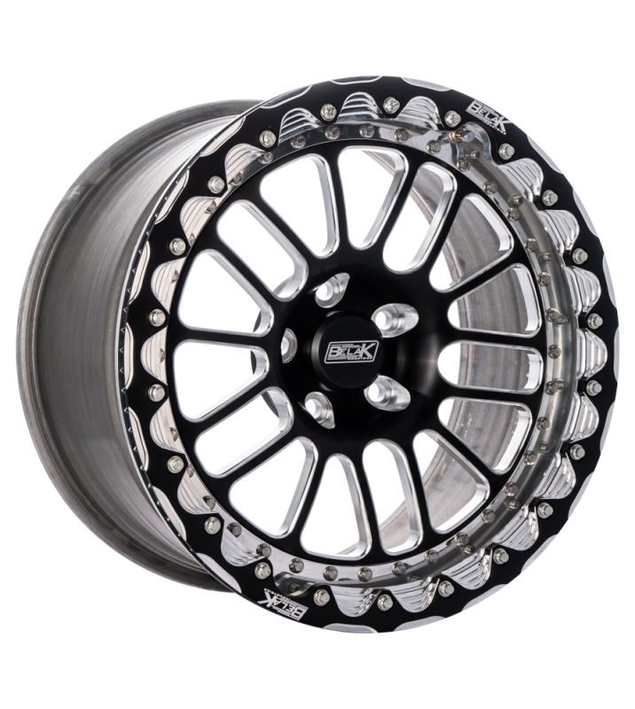 Belak Wheels Belak 18x9 / 5.75in BS / 5x120 BP / High Pad / Series 2 Wheel - Single Beadlock 18095120S25BS-SBL