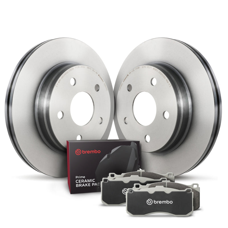 Brembo OE 07-13 Acura MDX/10-13 ZDX/11-17 Honda Odyssey/09-14 Pilot Rear Disc Brake Kit KT00651