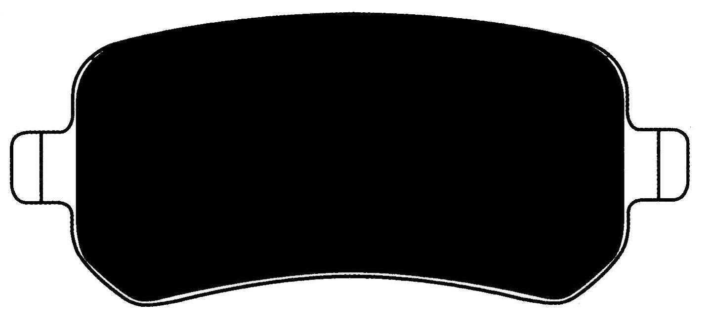 Porterfield Brake Pads for 2008 DODGE CARAVAN / GRAND CARAVAN
