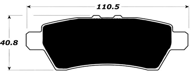 Porterfield Brake Pads for 2009 NISSAN PATHFINDER V6