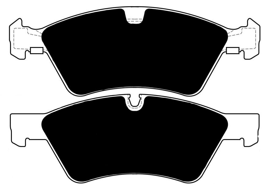 Porterfield Brake Pads for 2012 MERCEDES-BENZ R320 CDI