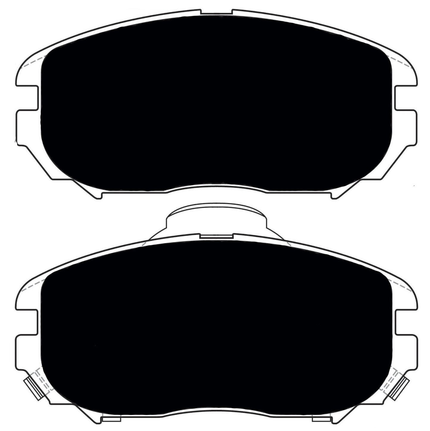 Porterfield Brake Pads for 2006 HYUNDAI AZERA