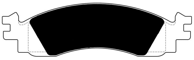 Porterfield Brake Pads for 2010 FORD TAURUS SHO Perf. Pkg