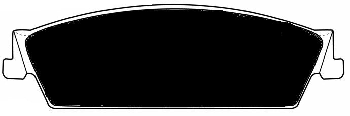 Porterfield Brake Pads for 2008 CHEVROLET SILVERADO 1500 4WD